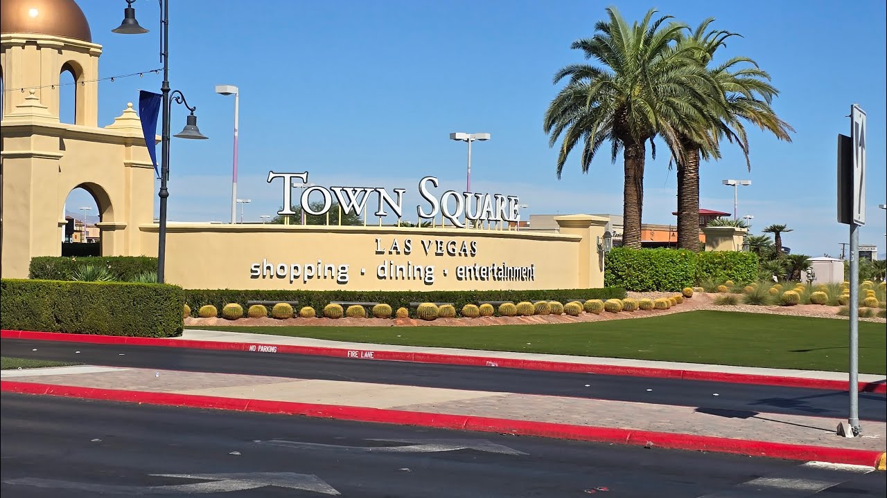 Town Square Las Vegas Walk – Shopping & Dining – 2025 – 4K