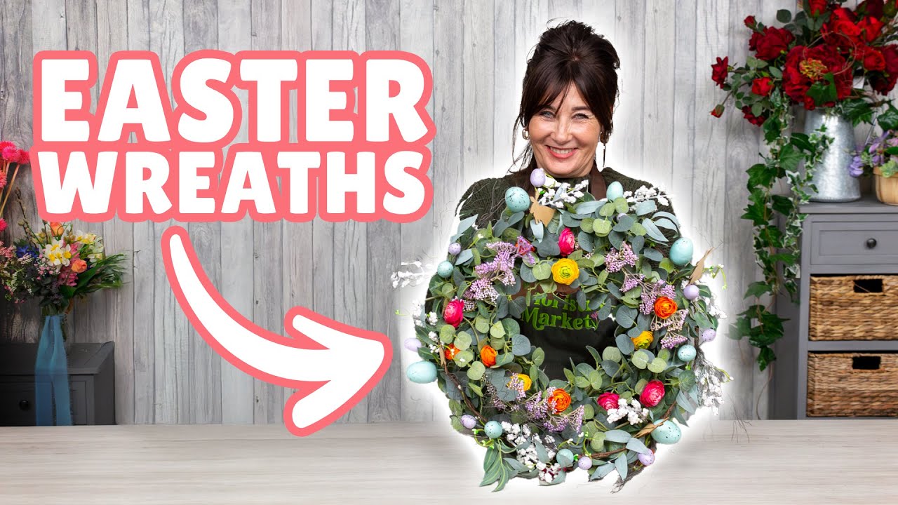 Easy Ideas for DIY Easter Wreaths | Spring Floristry Tutorial
