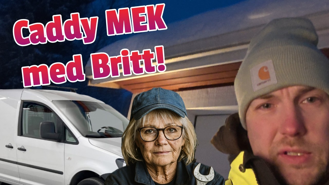 Fryser röven av mig i Caddyn!
