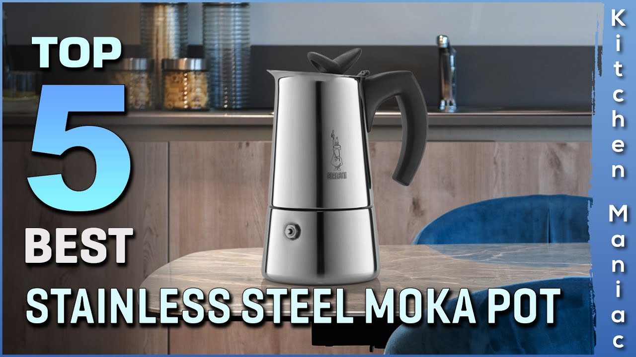 Top 5 Best Stainless Steel Moka Pot Review 2025 | Stovetop Espresso Maker, Coffee Maker