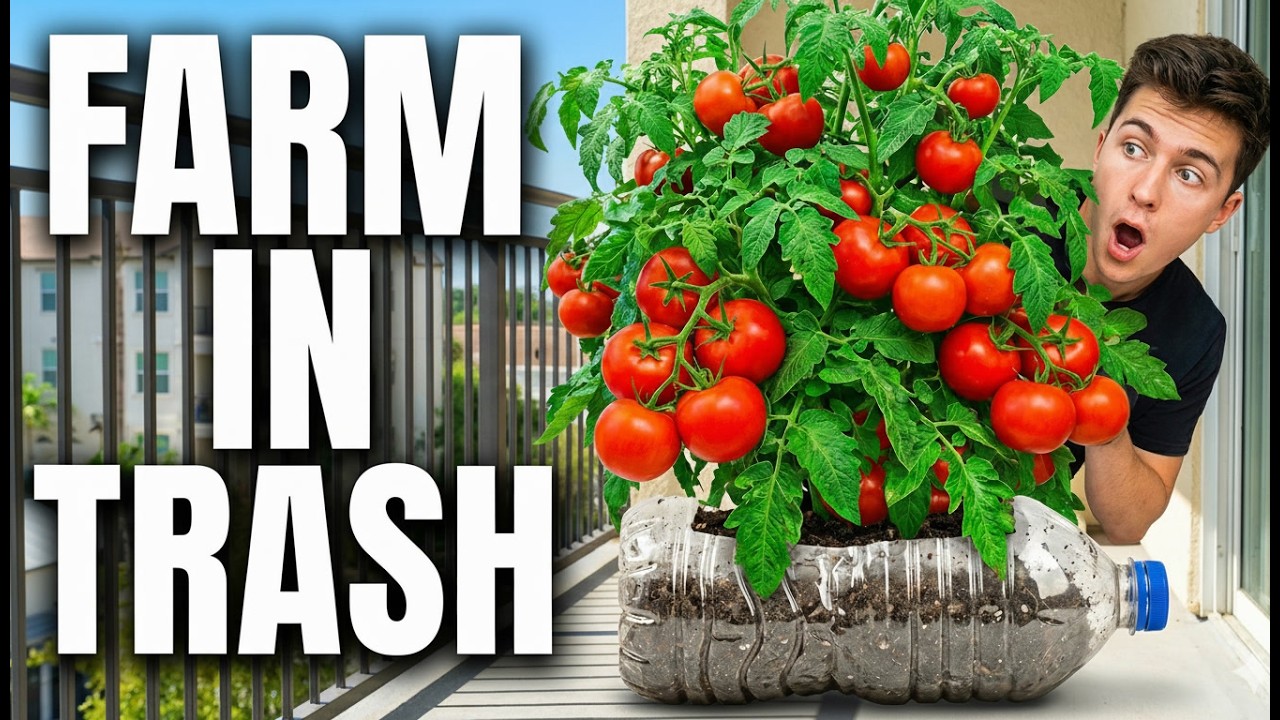 Grow $175 of Tomatoes for $1 (The Math is Insane)