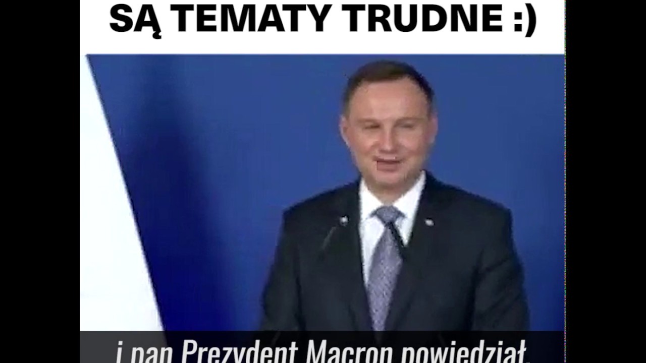 Dziwna wypowiedź Andrzeja Dudy