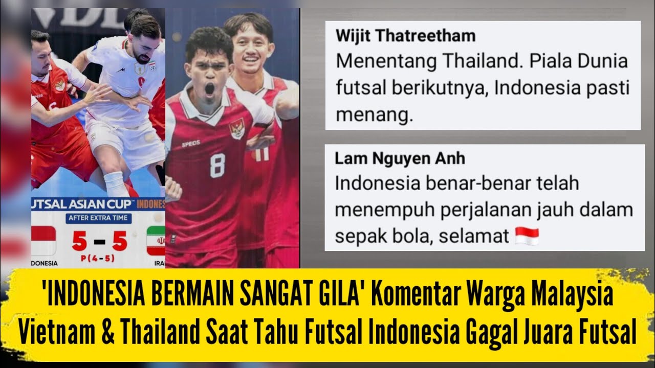'INDONESIA BERMAIN SANGAT GILA