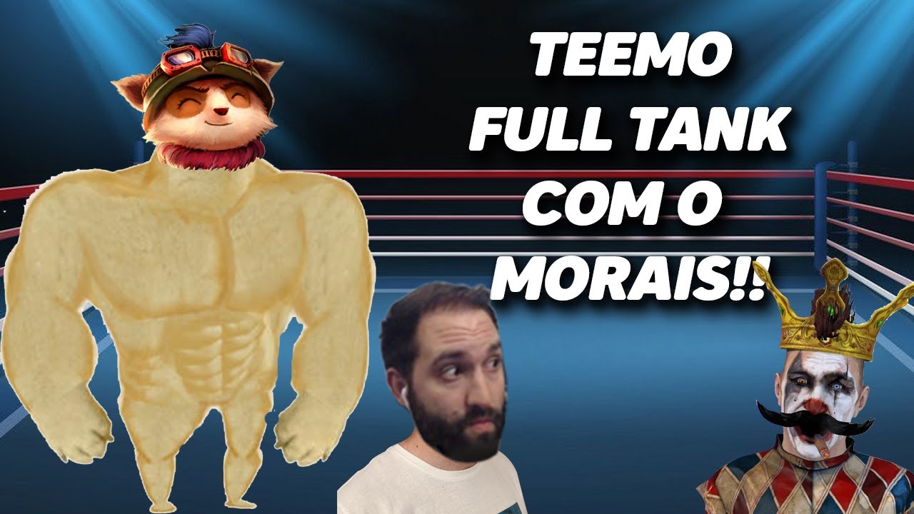 ENSINEI AO MORAIS A BUILD *SECRETA* DE FULL TANK TEEMO