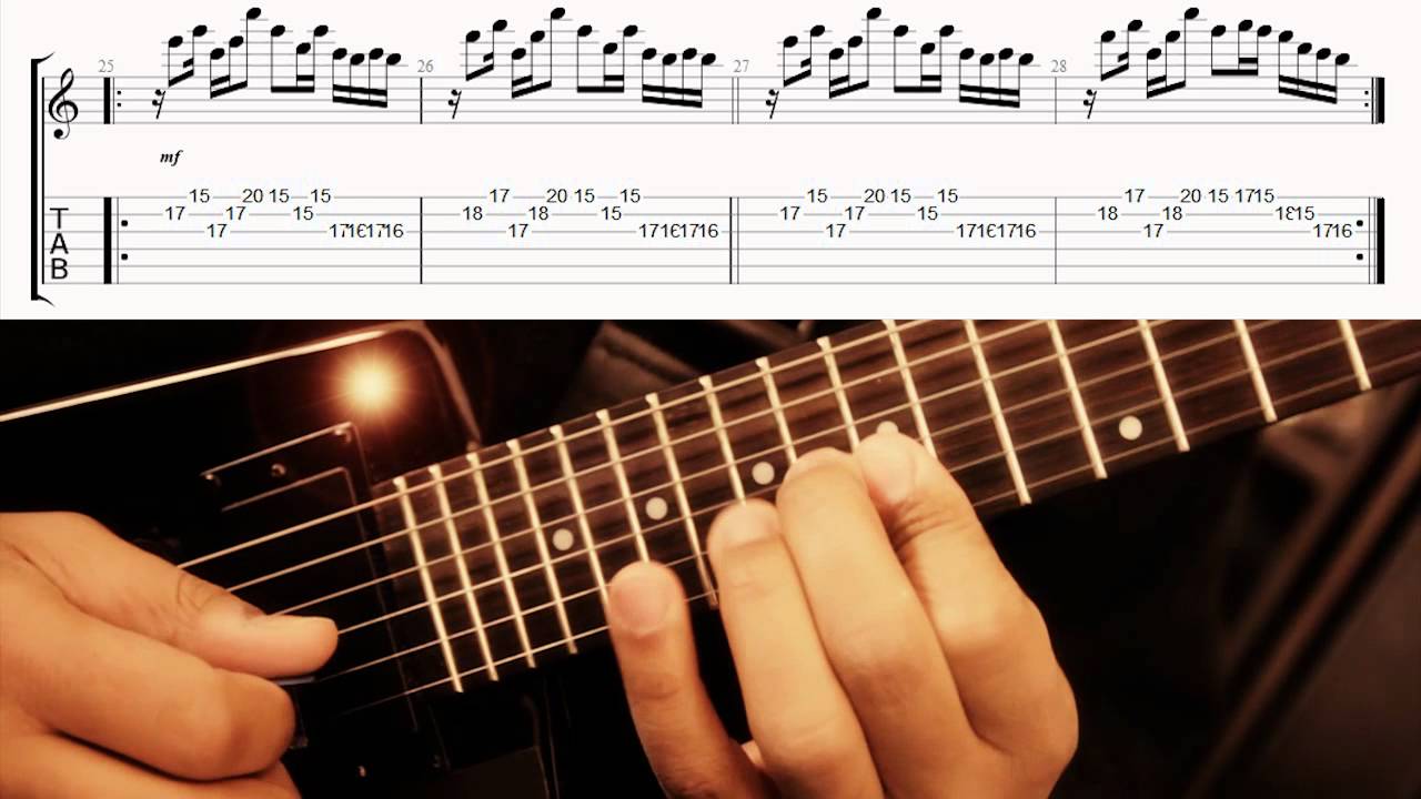 Alain Makaba - Soukous Guitar Transcription - Pile ou Face - part 2 of 4