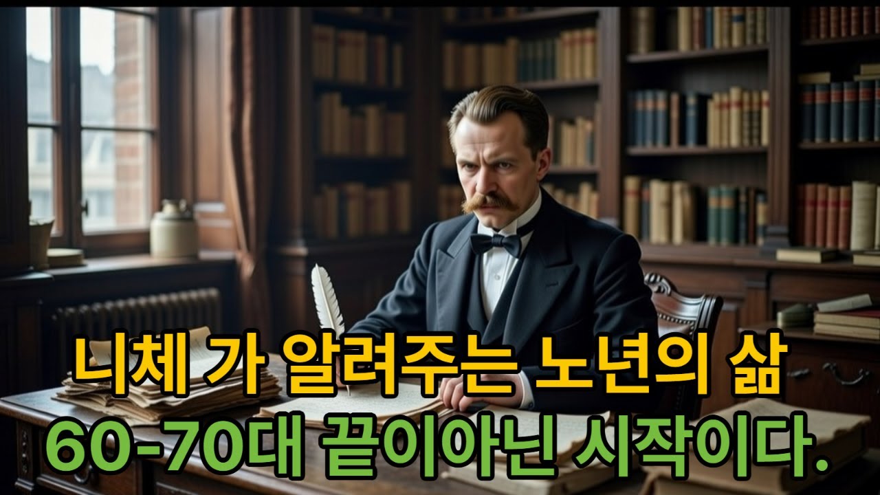 「60·70대 인생은 지금부터다. : 니체가 알려주는 ‘끝이 아닌 시작’의 철학」노후 철학 #마음 위안 #인생 후반전 #아모르파티 #삶의 의미#마음 공부
