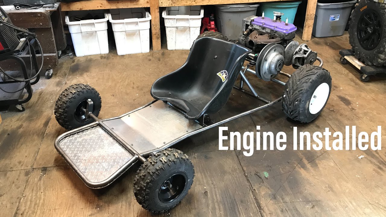 95HP Two Stroke Triple Yard Kart Build Part 3