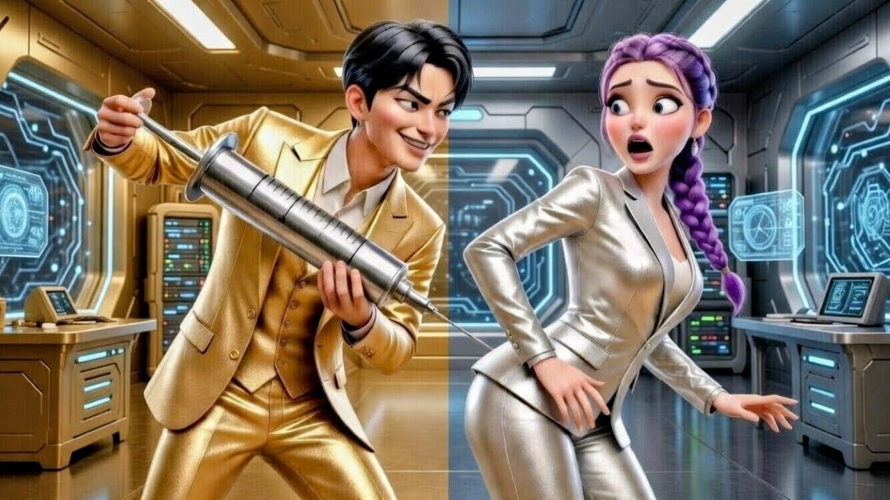 Golden Family Jinu VS  Silver Family Rumi &ndash; Kidnap Nightmare & Epic Escape! 😱🔥