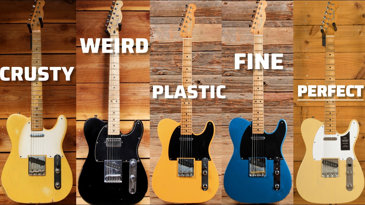 Краткая история гитар Fender Road Worn (2009 Road Worn - 2025 Vintera II Road Worn)