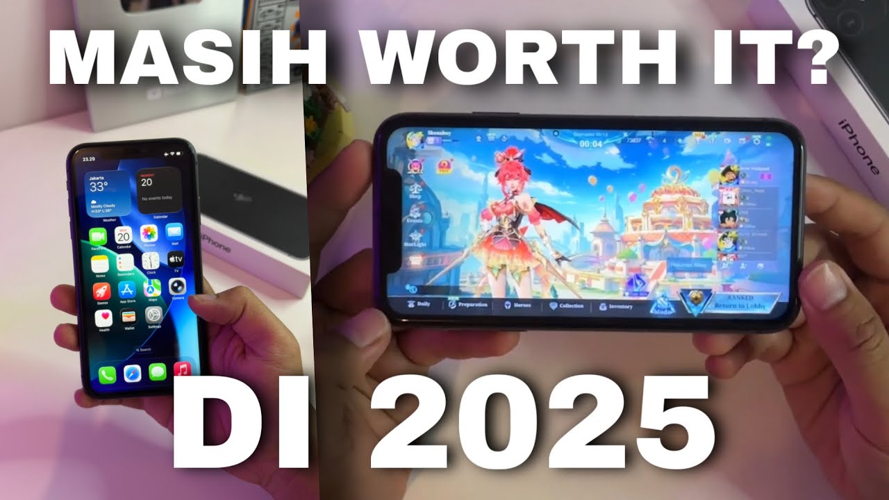 IPHONE 11 MASIH WORTH IT? TEST GAME MOBILE LEGEND DI 2025 SETTING RATA KANAN