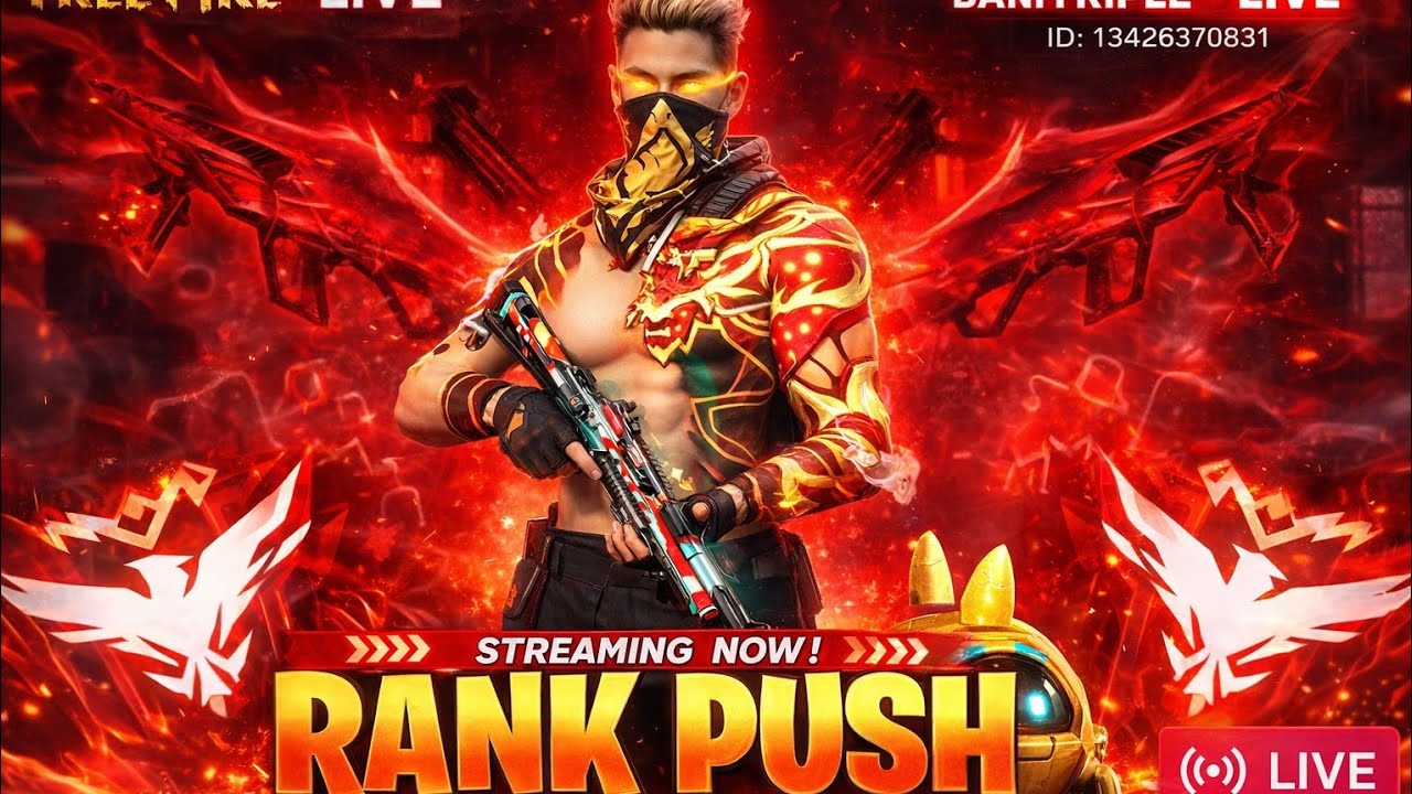 🎮 Free Fire BR Live Bangla | Full Aggressive Gameplay in Maher FF gamer