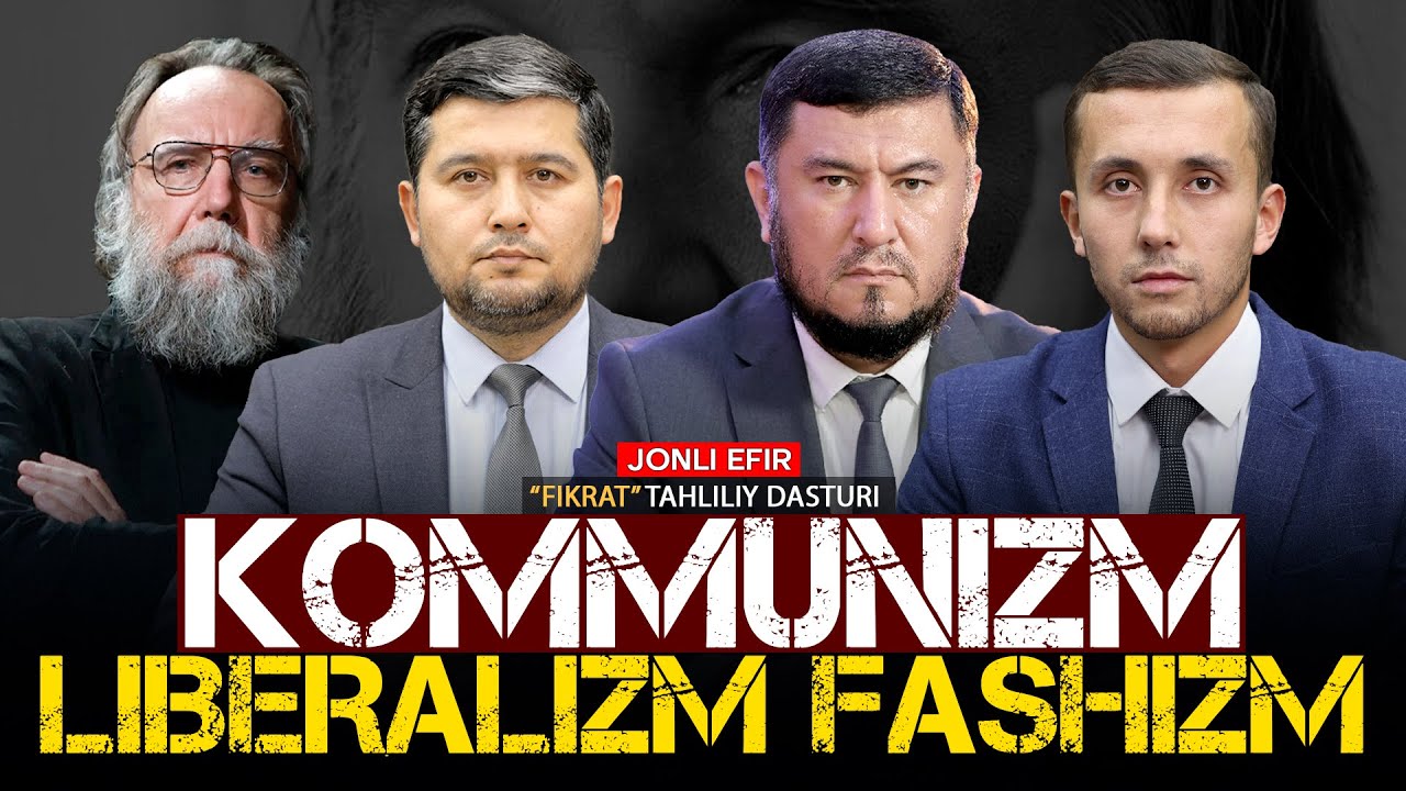 🔴DUGIN: Liberalizm. Kommunizm. Fashizm #fikratuz