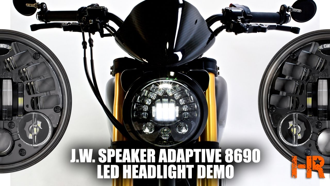 J.W. Speaker 8690 Adaptive LED Headlight Demo | Headlight Revolution