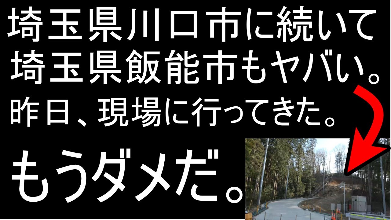 埼玉県飯能市がヤバい事になっていた