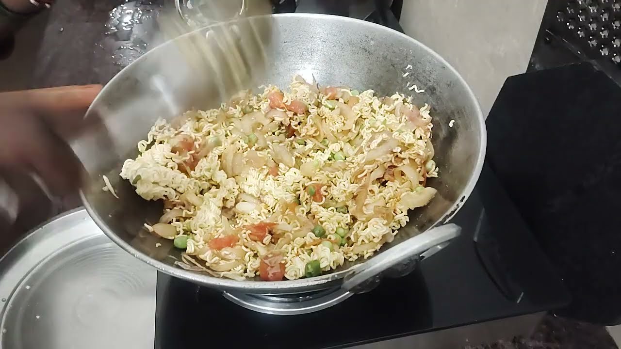 मैगी बनाने का तरीका मसाला मैगी।👍 ❤️ 😋😋😋