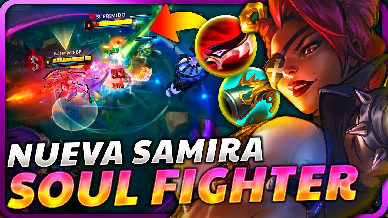 😱¡ASÍ ES la *NUEVA SKIN MÁS BRUTAL* de SAMIRA con su SUPER BUILD que DESINTEGRA de 1 HABILIDAD!