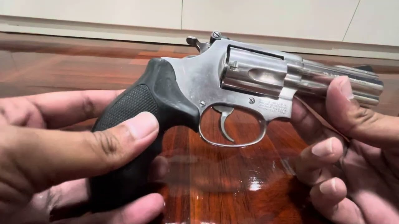 รีวิวปืนลูกโม่ smith & wesson m60 ลำกล้อง 3 นิ้ว