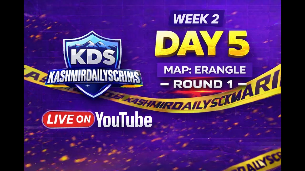 Live streaming of Kashmir Daily Scrims