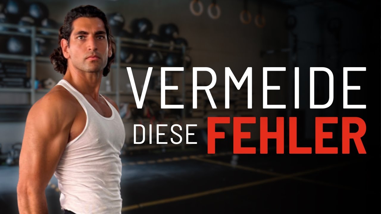 5 dumme Fehler beim Muskelaufbau (mach das nicht)