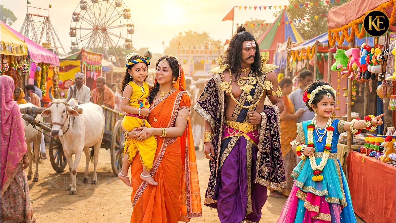कंस ने राधा को दिलाया कंगन कान्हा हुआ प्रसन्न || मैया यशोदा का नंदलाला ||  Shree Krishan leela