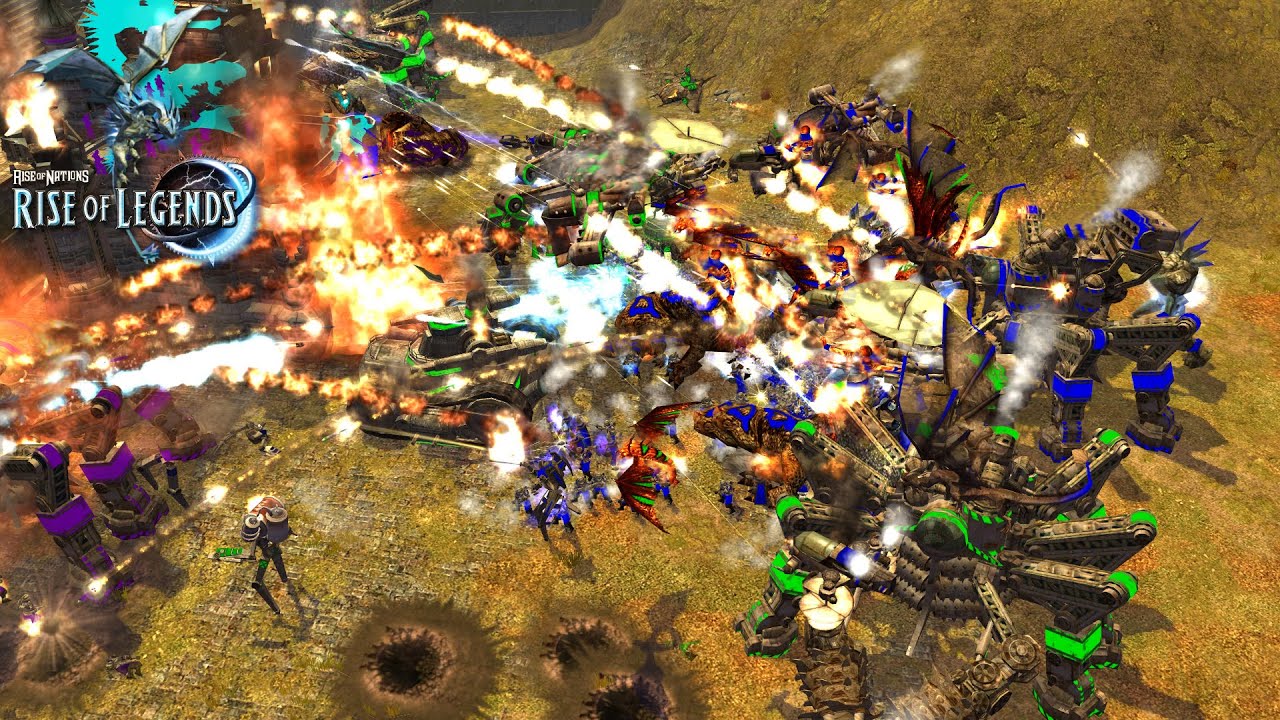 Битва Замков. Сценарная карта. Rise of Nations: Rise of Legends. Выпуск 11