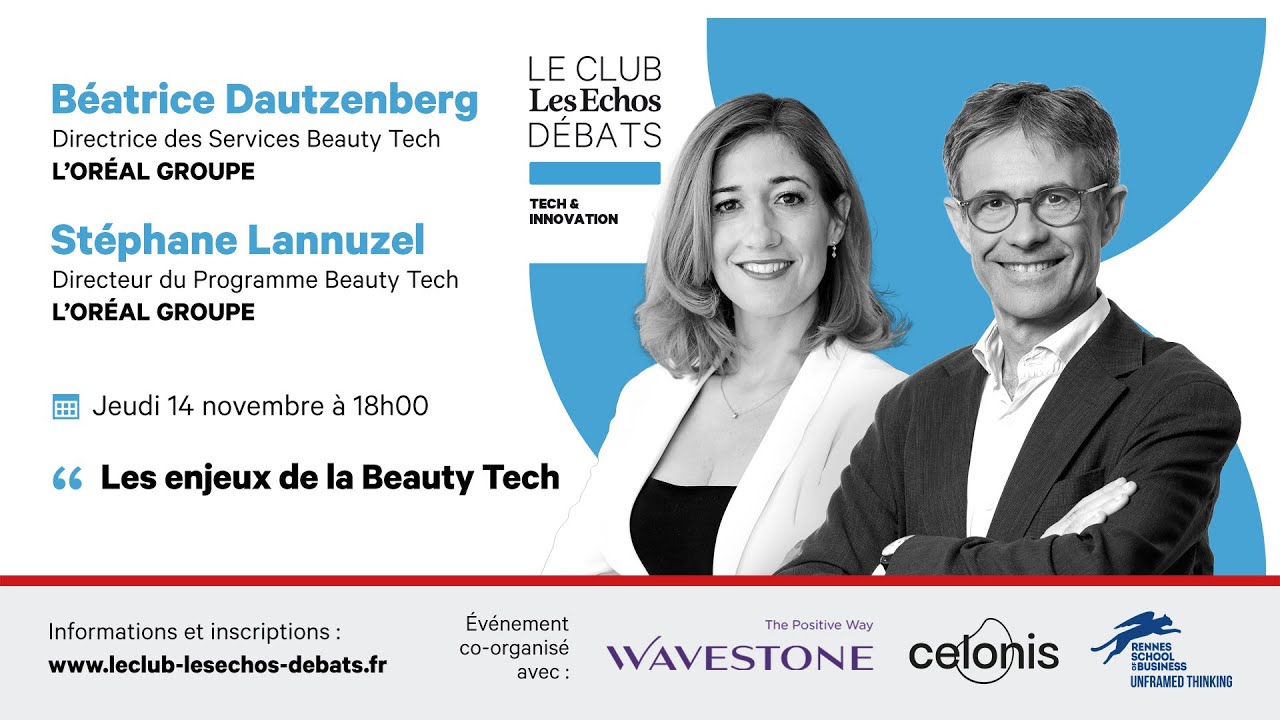 Le Club Les Echos Débats Tech et innovation, jeudi 14 novembre  2024 à 18h00