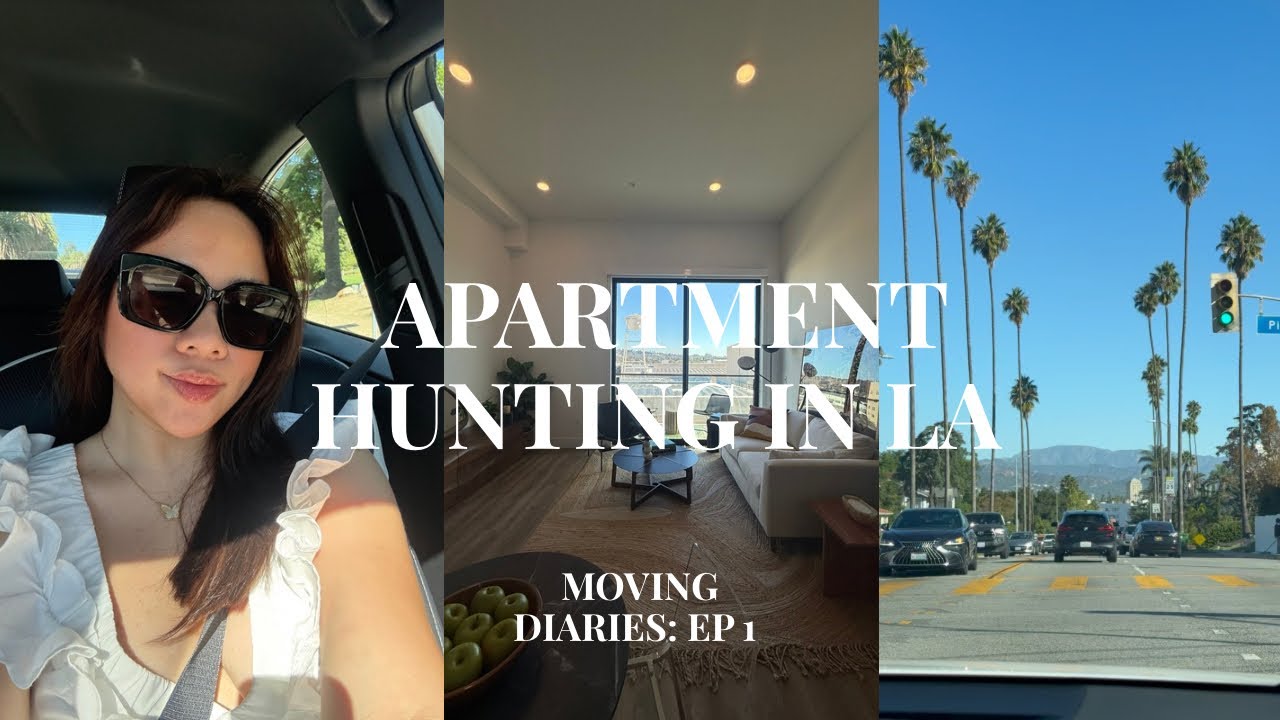 APARTMENT HUNTING IN LA! 🇺🇸( Culver city, studio city, echo park with prices) 