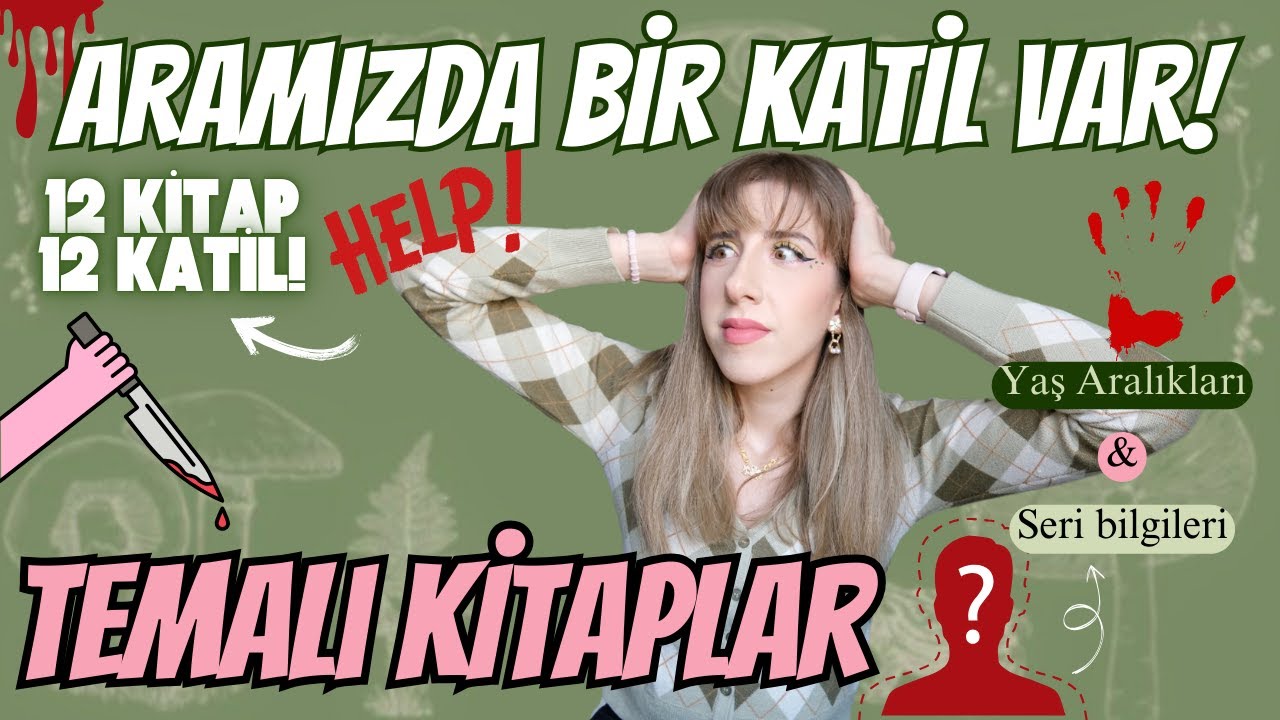 Katil Bulmalı Kitap Önerileri!