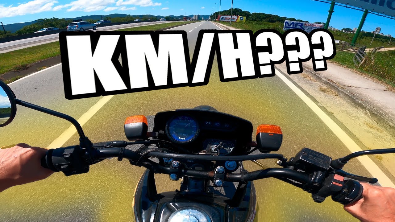 HONDA BROS ESD (2007) - Teste de aceleração #03 - Velocidade máxima
