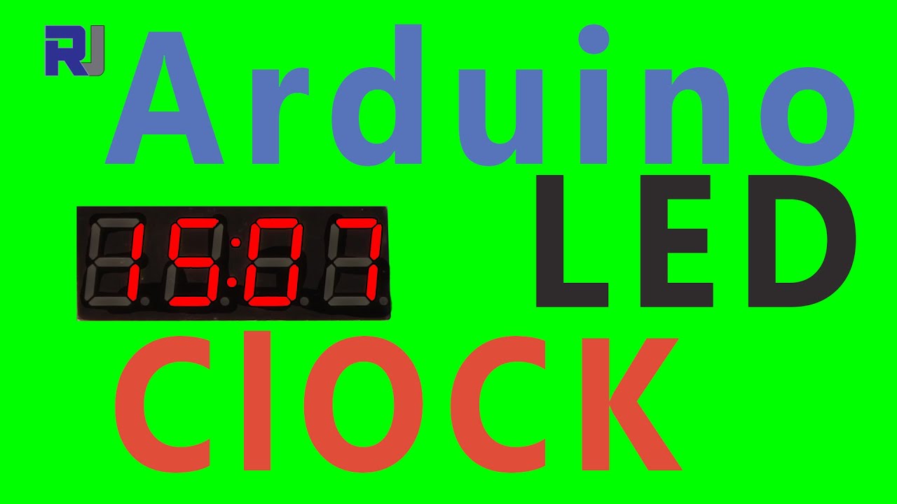 Build Seven Segment LED clock with Arduino and DS3231  - Robojax