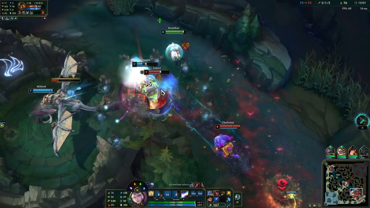 Progresando en League of Legends 8 | Oro II | Luz vs Ezreal