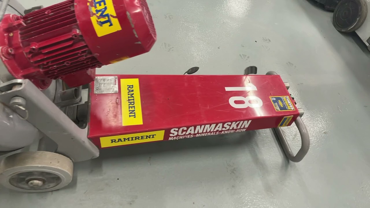 Köp Golvslip betong Scanmaskin 18 på Klaravik