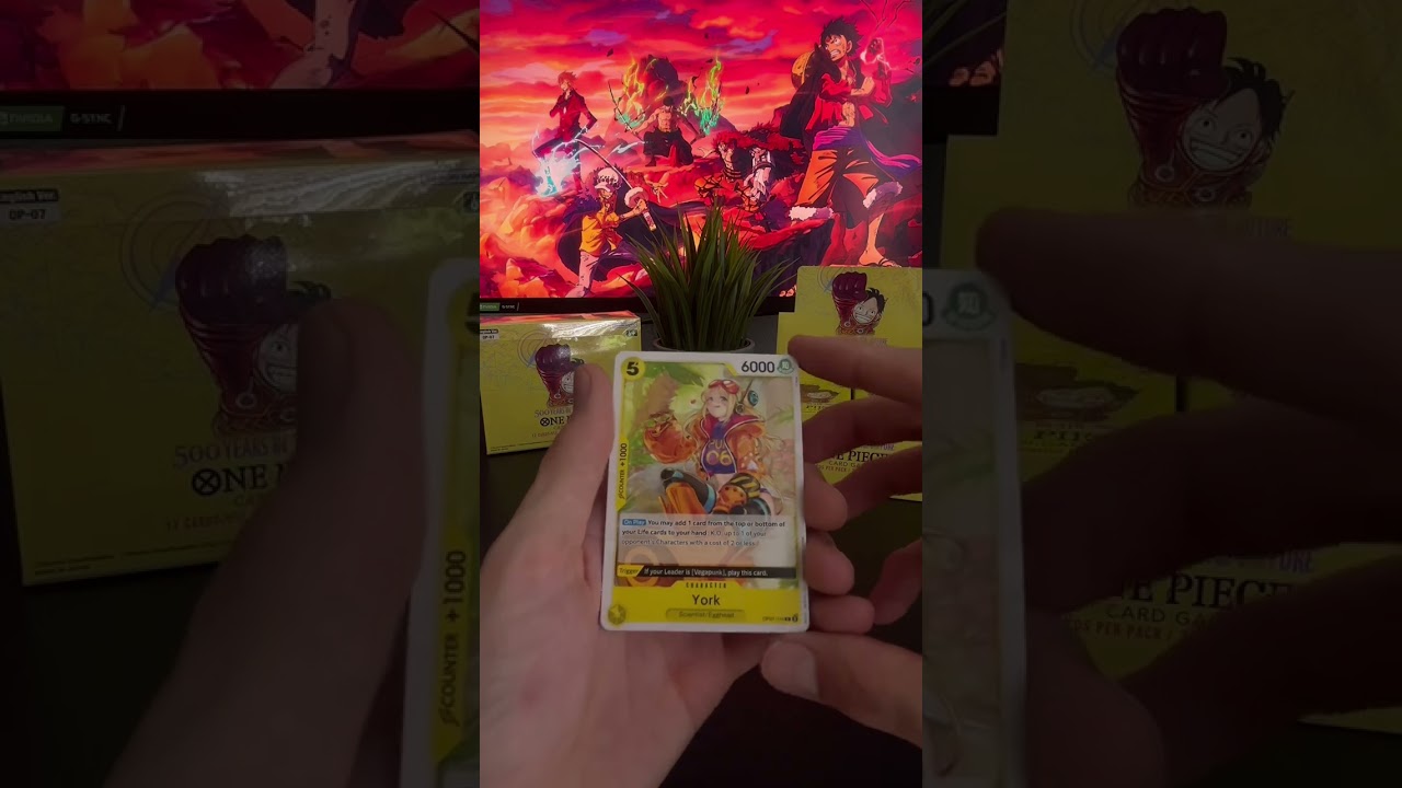 Pulled a Nice Alternate Art Leader From OP07👀😎