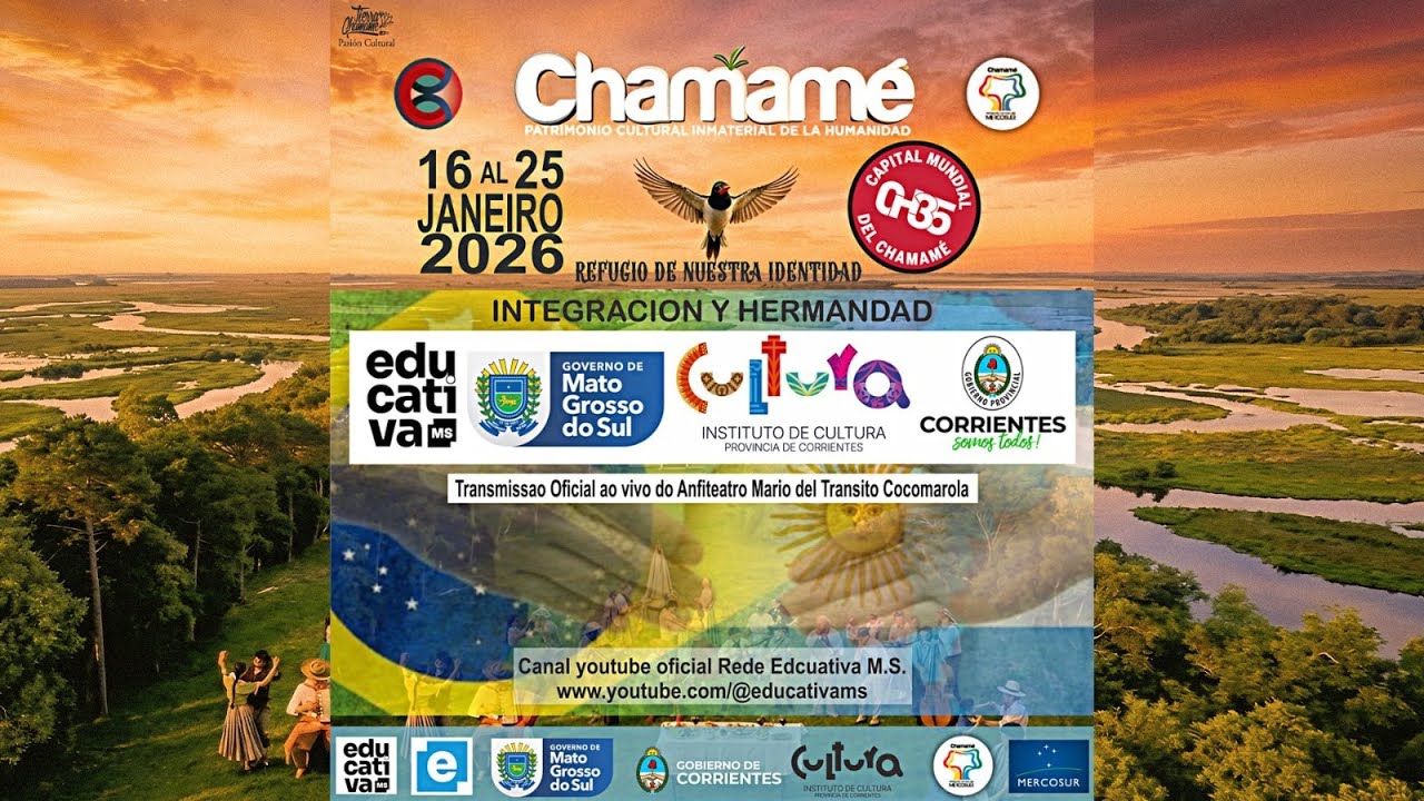 AO VIVO: Festival Nacional Chamamé 2026 | Quinta Noite