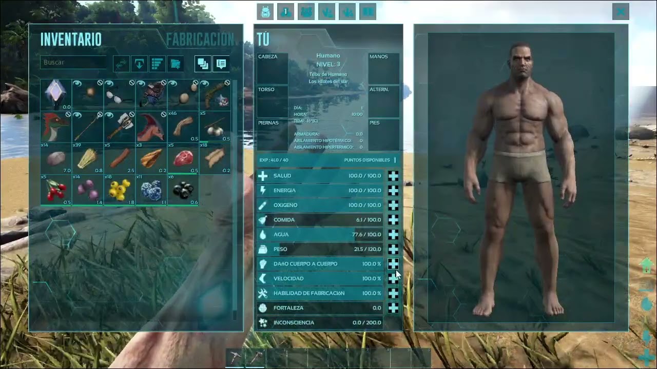 ARK PRIMERABES jugando en el canal