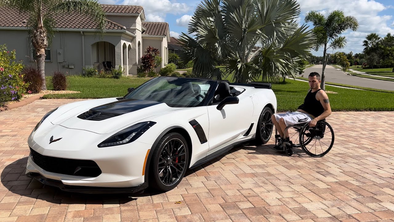 Paraplegic, Wheelchair, & a C7 Corvette Z06 Supercharged!