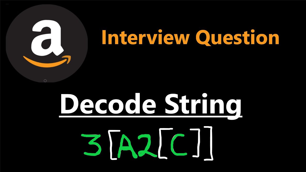 Декодировать строку — Leetcode 394 — Python