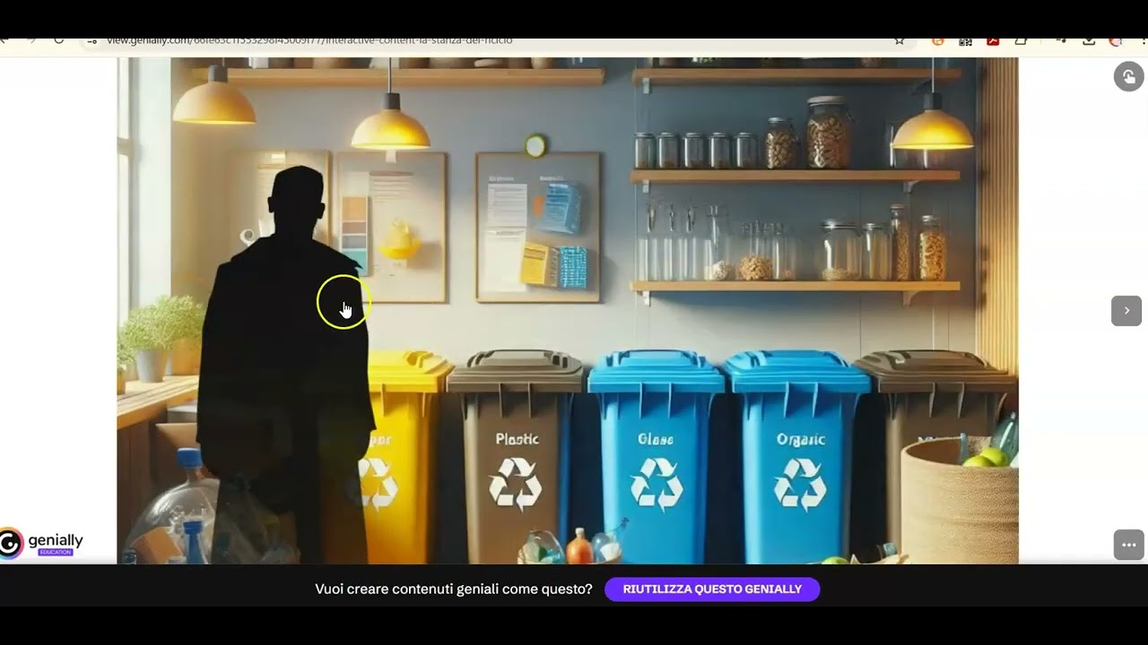 Escape room semplice con Genially utilizzando i template