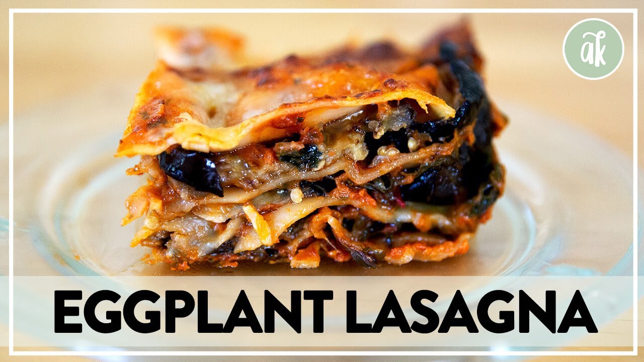Roasted Eggplant Lasagna 🍆🍆