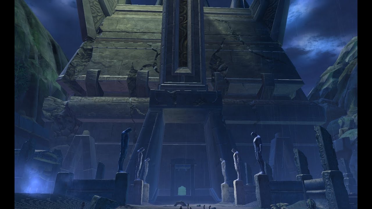 The Dark Temple Entrance Ultra Graphics SWTOR