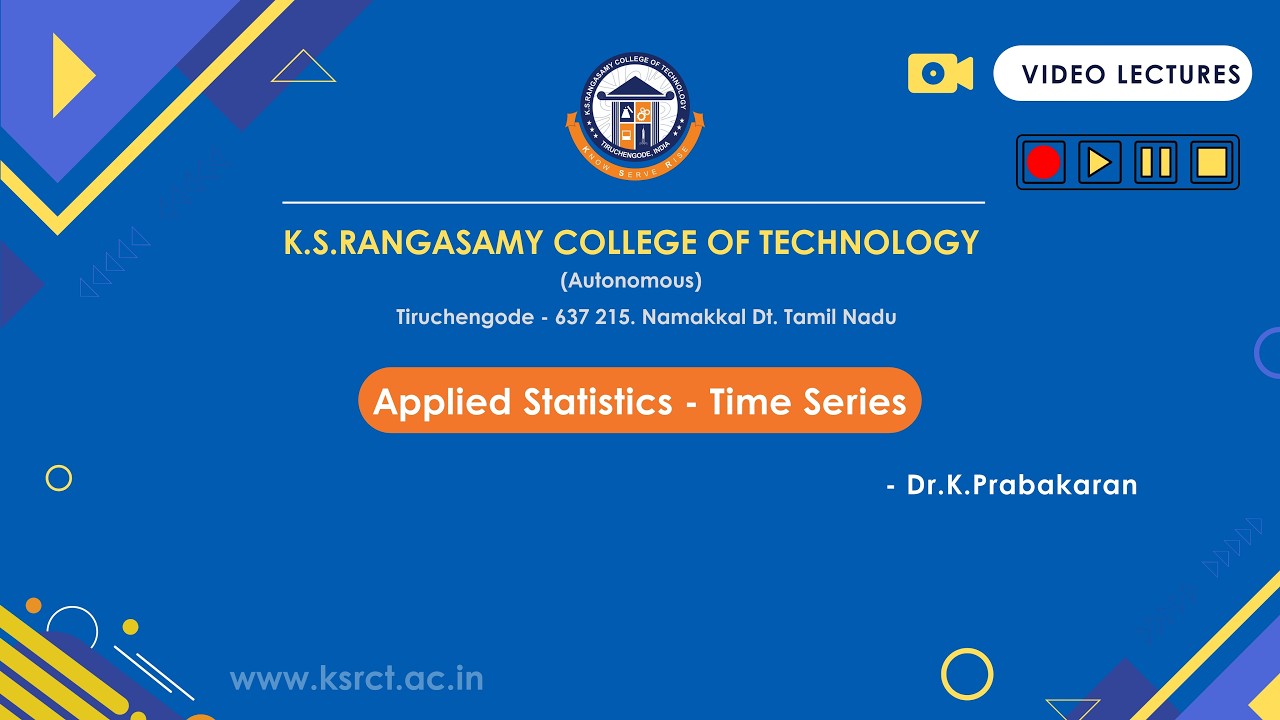 Applied Statistics - Time Series