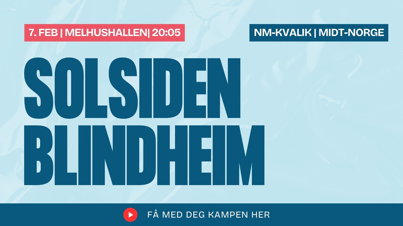 NM Regionskvalik Midt-Norge: Solsiden - Blindheim