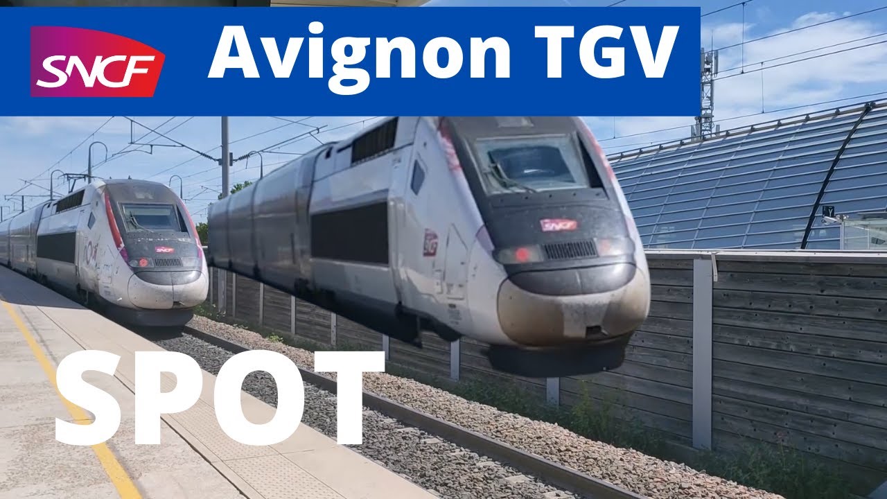 Après midi du 19 avril En gare d'Avignon TGV
