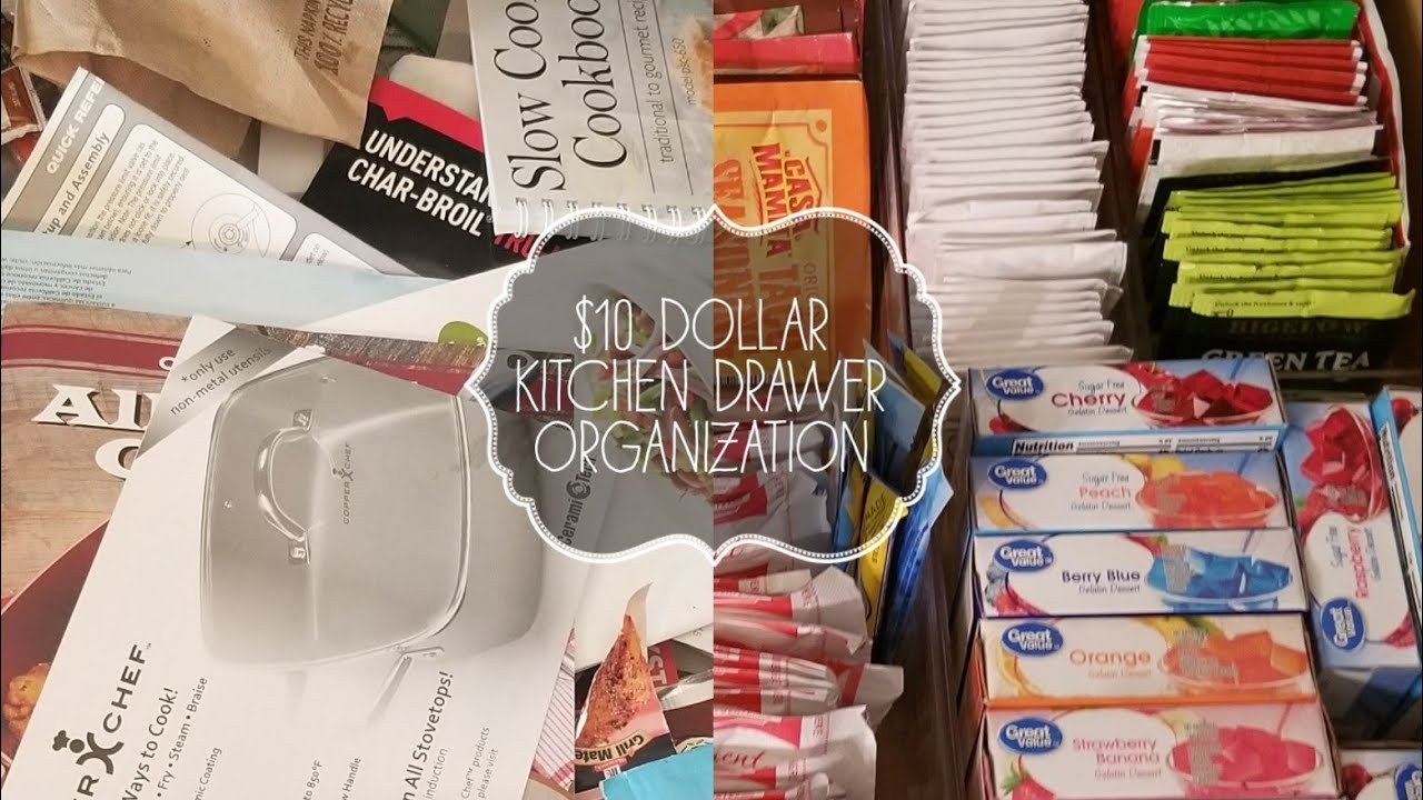 $10 Kitchen Drawer Organization