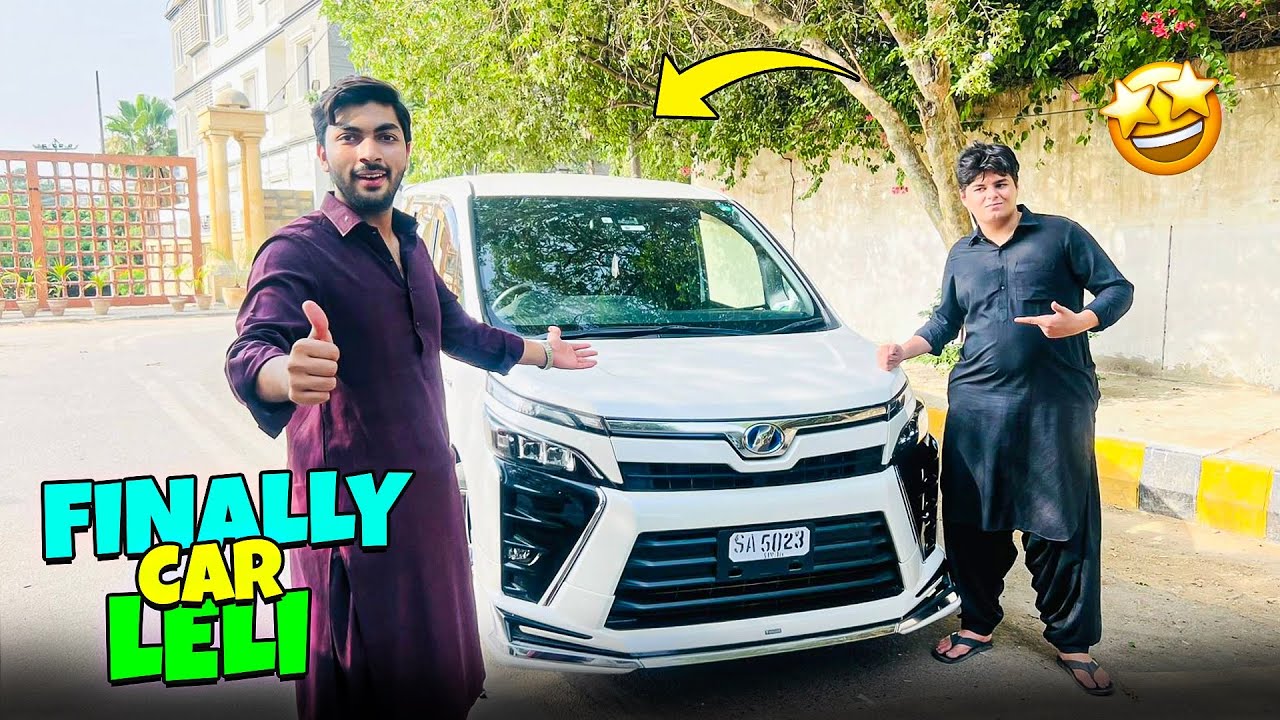 Finally New car leli Alhamdulillah konsi si gari li hai ? 🚗😍