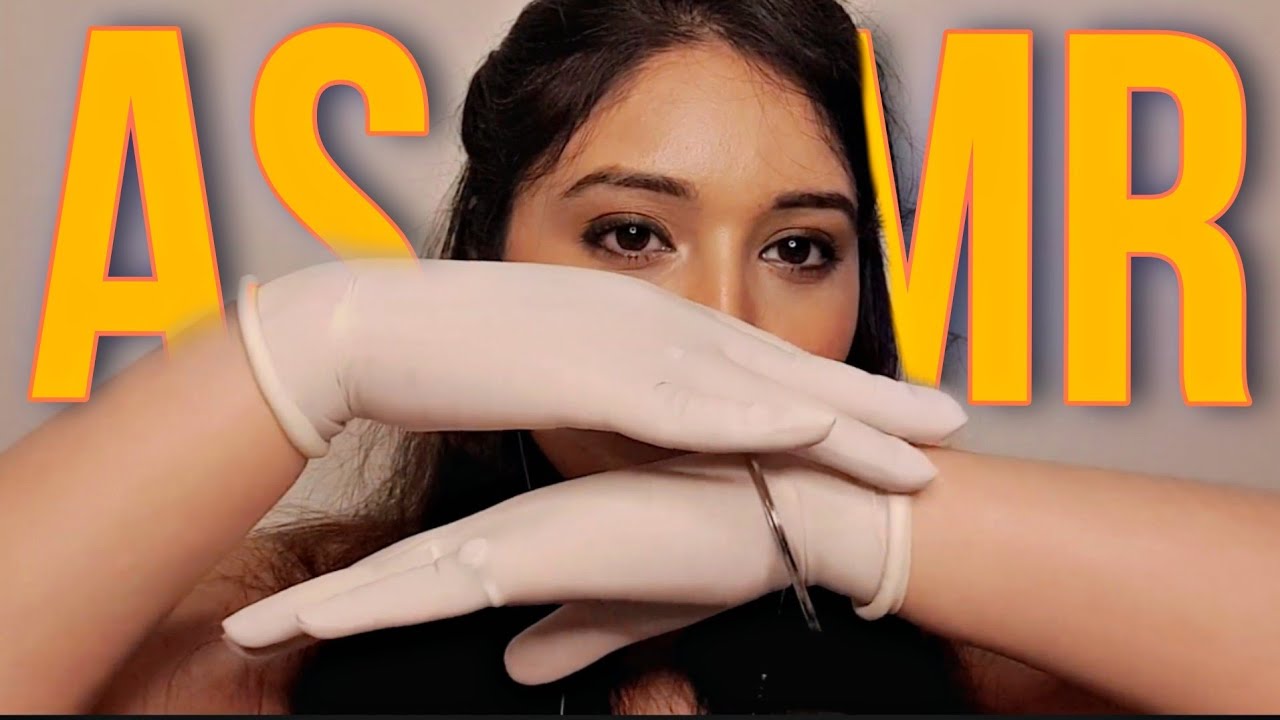 ASMR | Real Struggle 🫢While Wearing Tight Surgical Gloves | Latex Gloves | THE VJ ASMR
