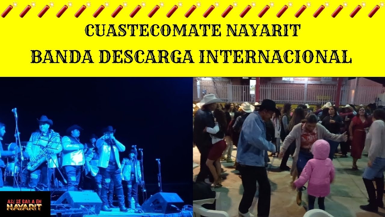 Banda Descarga Internacional || Baile de Año Nuevo 2022 en Cuastecomate Nayarit