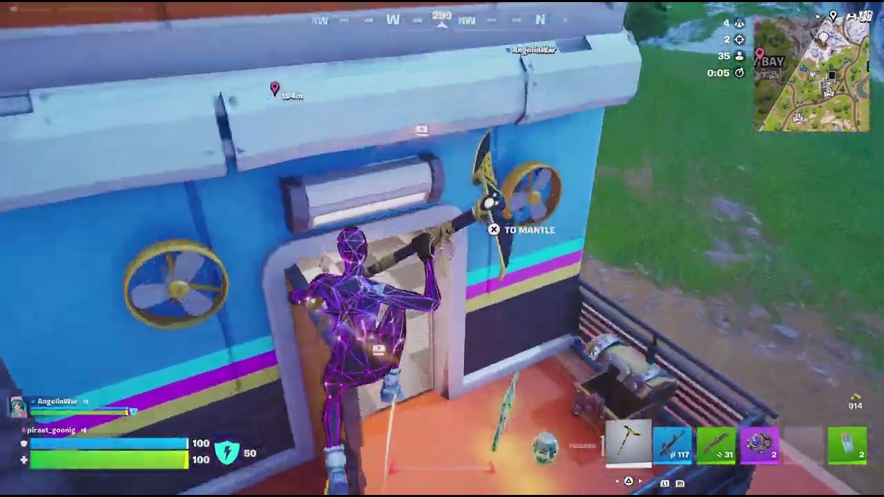 Fortnite spelen met me oom