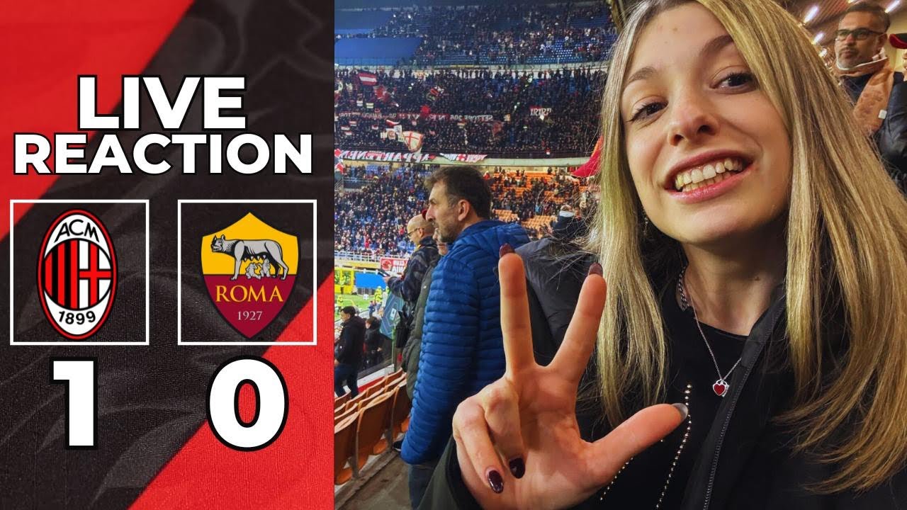 🔥  PAVLOVIIIIIC  e SUPER MAIGNAN | MILAN 1-0 ROMA - LIVE REACTION da SAN SIRO!