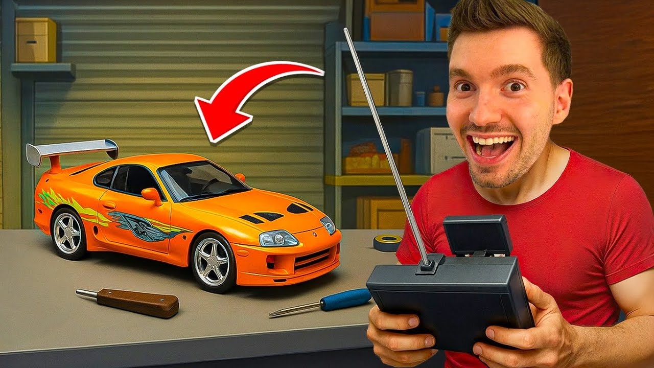 Comprei um SUPRA de controle remoto!